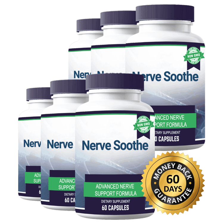 Nerve Soothe most popular six bottle package